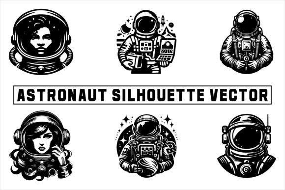Astronaut Vector Silhouettes: A Designer’s Go-To for Space-Inspired Storytelling