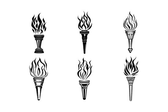Bring Your Projects to Light with a Professional Torch Icon Set