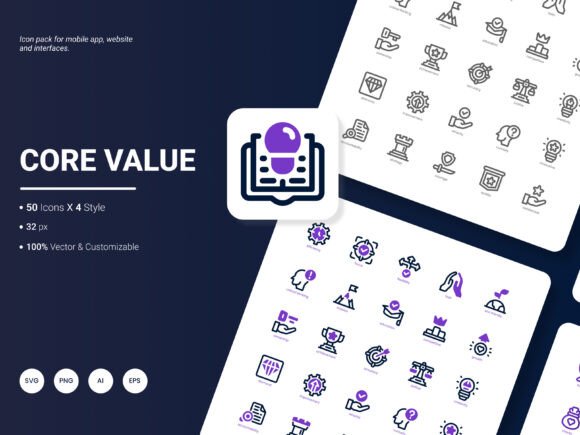 Communicating Ideas Clearly with the Core Value Icon Pack