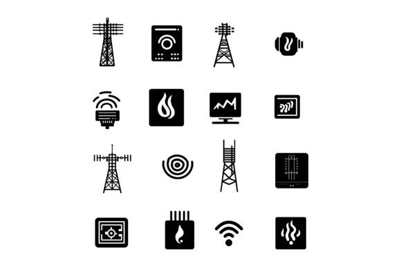 Data Networks Icons