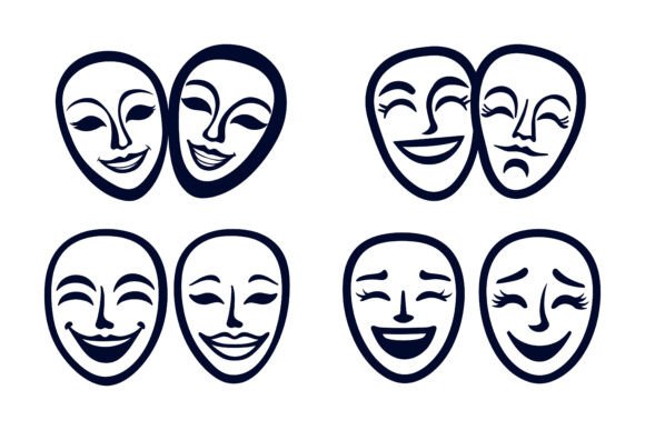 Evaluating Theater Masks Sketch Vector Illustration: A Comprehensive Guide for Decision-Makers