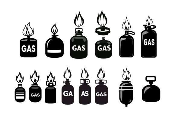 Gas Tank Icon Set: Fueling Modern Visual Communication