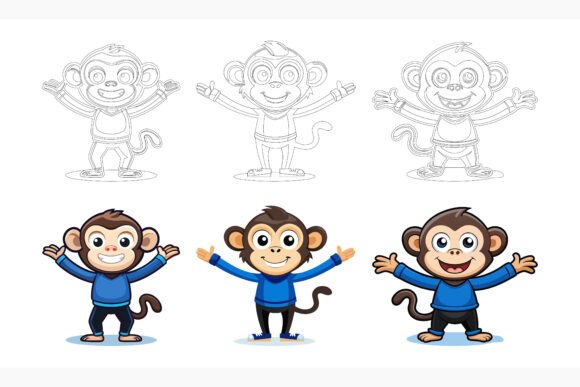 Monkey Vector Art That Adapts to Your Creative Workflow