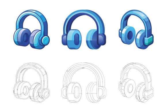 Music Headphones: Clear Audio Illustrations for Visual Storytelling