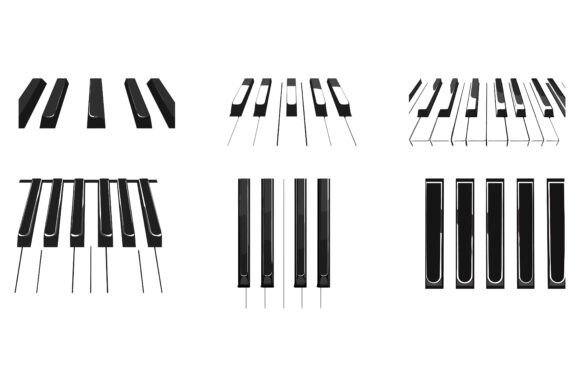 Piano Keyboard Illustration Resources: How to Evaluate Vector Sets for Your Design Projects
