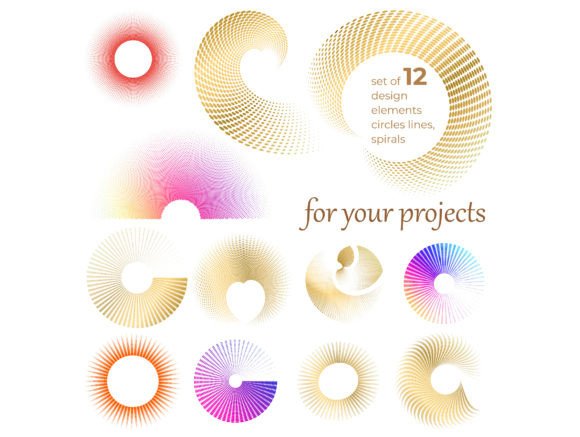 Spirals, Shells & Circle Dots: Halftone Design Magic