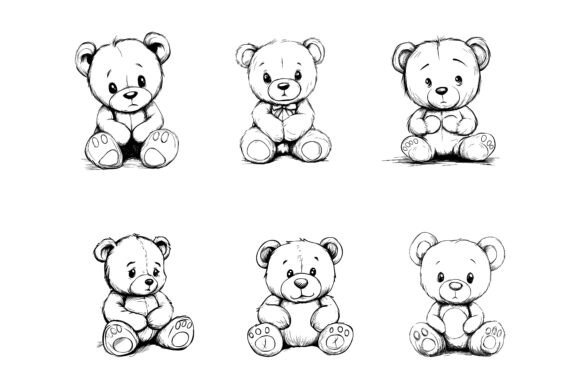 Teddy Bear Illustrations That Bring Warmth to Your Creative Projects