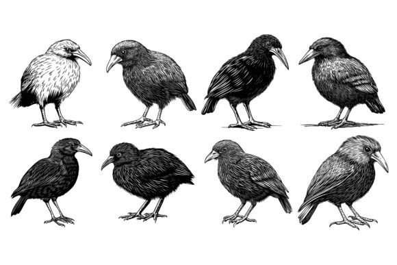 Three Crows, Infinite Creativity: Why AI EPS Illustrations Are a Modern Design Powerhouse