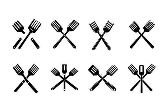 Unlocking Creativity with the Spoon and Fork Icon Set