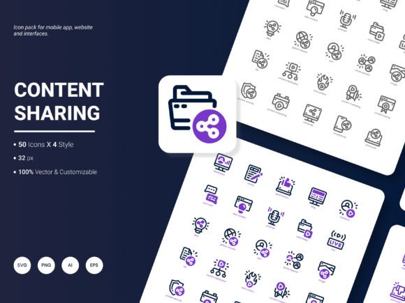 What Actually Makes the Content Sharing Icon Pack a Useful Asset for Everyday Projects